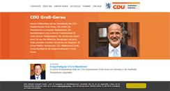 Desktop Screenshot of cdu-gross-gerau.de